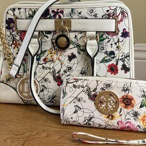 Floral Bag and Wallet/Sachet